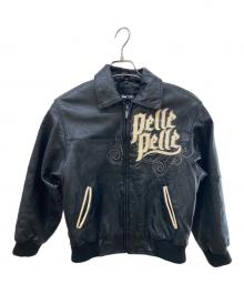pellepelle（ペレペレ）の古着「レザージャケット」｜ブラック