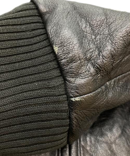 pellepelle（ペレペレ）pellepelle (ペレペレ) レザージャケット ブラック サイズ:SIZE 10 /Sサイズ相当の古着・服飾アイテム