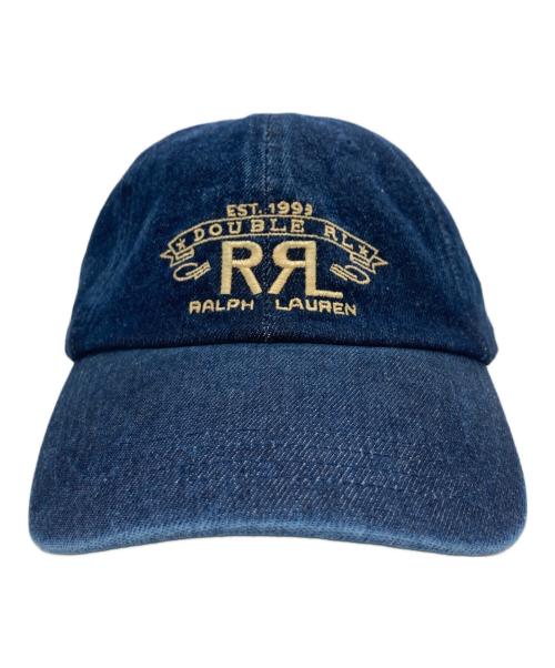RRL（ダブルアールエル）RRL (ダブルアールエル) ranch logo twill ball cap/デニムキャップ インディゴの古着・服飾アイテム