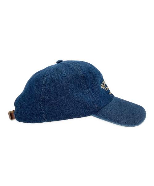 RRL（ダブルアールエル）RRL (ダブルアールエル) ranch logo twill ball cap/デニムキャップ インディゴの古着・服飾アイテム