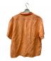 POLO RALPH LAUREN (ポロ・ラルフローレン) リネンシルクオープンカラーシャツ オレンジ サイズ:XXL：14000円