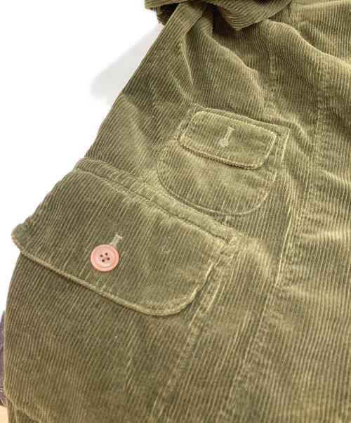 RALPH LAUREN（ラルフローレン）RALPH LAUREN (ラルフローレン) コーデュロイハンティングジャケット グリーン サイズ:Mの古着・服飾アイテム