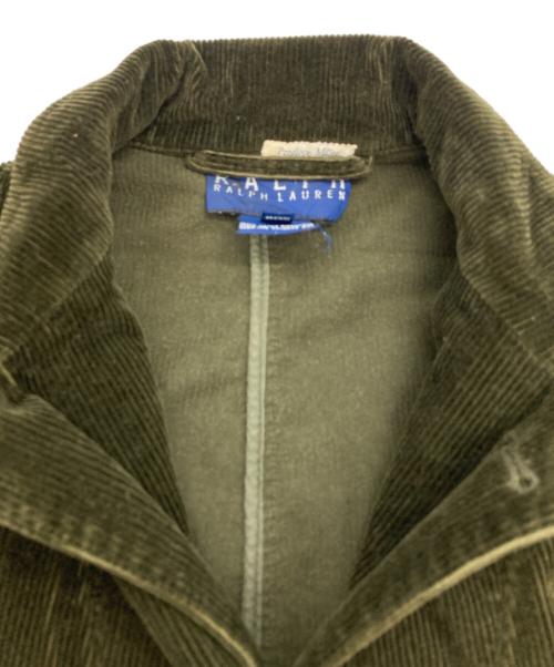 RALPH LAUREN（ラルフローレン）RALPH LAUREN (ラルフローレン) コーデュロイハンティングジャケット グリーン サイズ:Mの古着・服飾アイテム