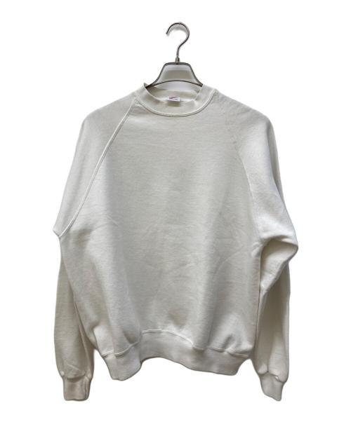 JERZEES（ジャージーズ）JERZEES (ジャージーズ) ラグランスウェット ホワイト サイズ:XLの古着・服飾アイテム