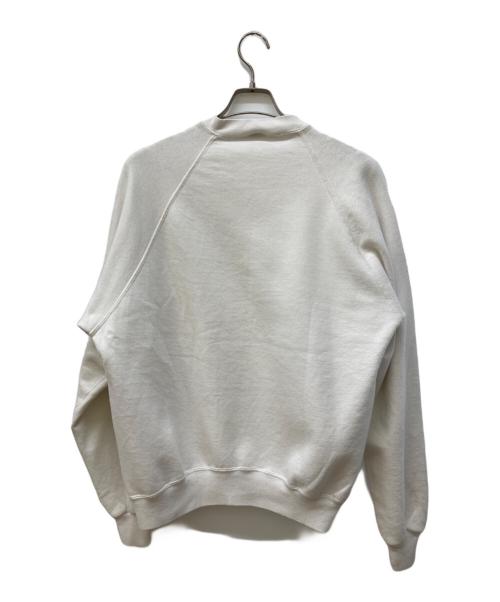JERZEES（ジャージーズ）JERZEES (ジャージーズ) ラグランスウェット ホワイト サイズ:XLの古着・服飾アイテム