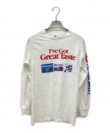 FUN TEES（ファンティーズ）の古着「飲料企業プリントカットソー」｜ホワイト