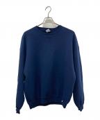 RUSSELL ATHLETICラッセルアスレチック）の古着「プレーンスウェット」｜ネイビー