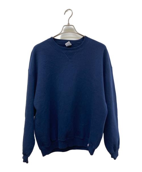 RUSSELL ATHLETIC（ラッセルアスレチック）RUSSELL ATHLETIC (ラッセルアスレチック) プレーンスウェット ネイビー サイズ:XLの古着・服飾アイテム