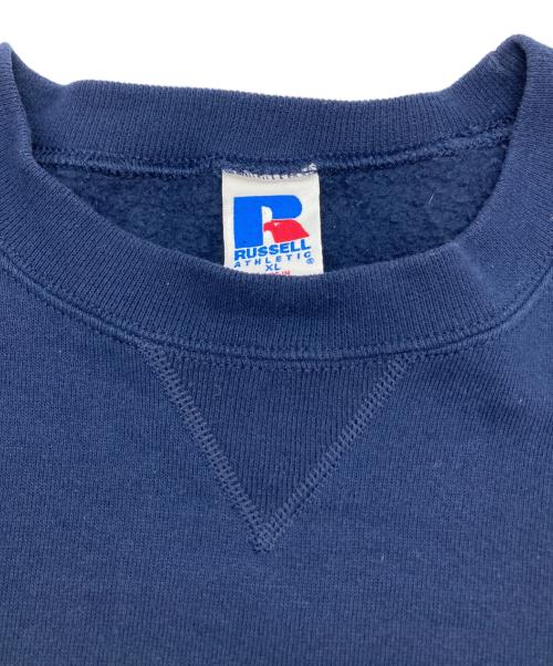 RUSSELL ATHLETIC（ラッセルアスレチック）RUSSELL ATHLETIC (ラッセルアスレチック) プレーンスウェット ネイビー サイズ:XLの古着・服飾アイテム