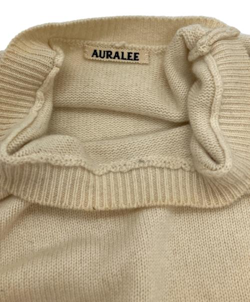 AURALEE（オーラリー）AURALEE (オーラリー) ベビーカシミヤハンドペイントニット ベージュ サイズ:1の古着・服飾アイテム