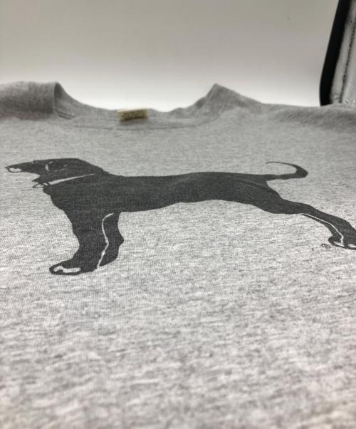 THE BLACK DOG（ブラックドッグ）THE BLACK DOG (ブラックドッグ) Tシャツ グレー サイズ:XXLの古着・服飾アイテム