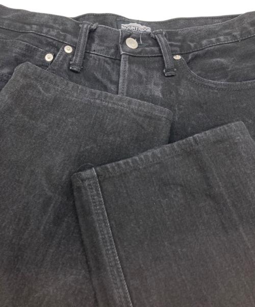 MOUNTRIDGE（マウントリッジ）MOUNTRIDGE (マウントリッジ) デニムパンツ ブラック サイズ:30の古着・服飾アイテム
