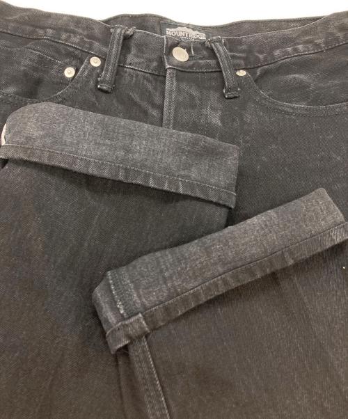 MOUNTRIDGE（マウントリッジ）MOUNTRIDGE (マウントリッジ) デニムパンツ ブラック サイズ:30の古着・服飾アイテム