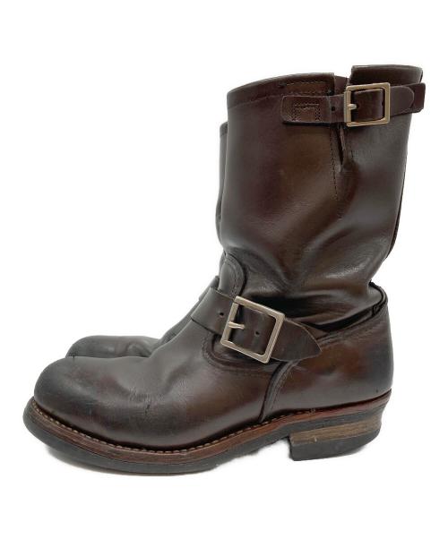 RED WING（レッドウィング）RED WING (レッドウィング) エンジニアブーツ ブラウン サイズ:25.5の古着・服飾アイテム