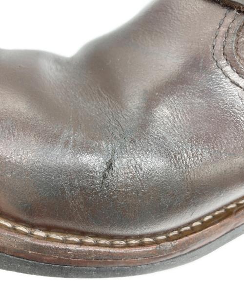 RED WING（レッドウィング）RED WING (レッドウィング) エンジニアブーツ ブラウン サイズ:25.5の古着・服飾アイテム