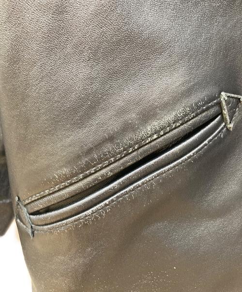 AVIREX（アヴィレックス）AVIREX (アヴィレックス) オールレザーVARSITYジャケット ブラック サイズ:Lの古着・服飾アイテム