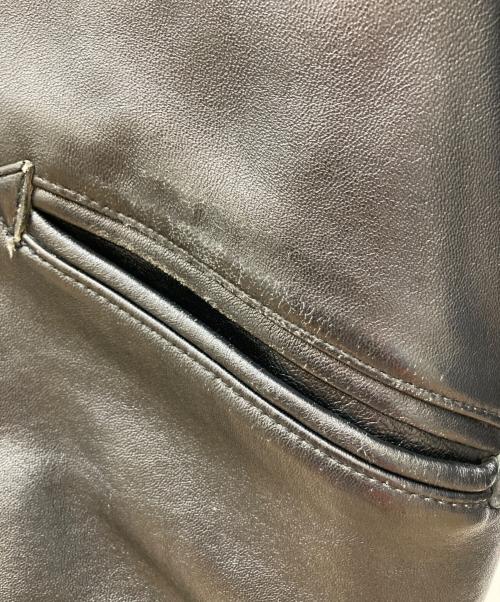 AVIREX（アヴィレックス）AVIREX (アヴィレックス) オールレザーVARSITYジャケット ブラック サイズ:Lの古着・服飾アイテム