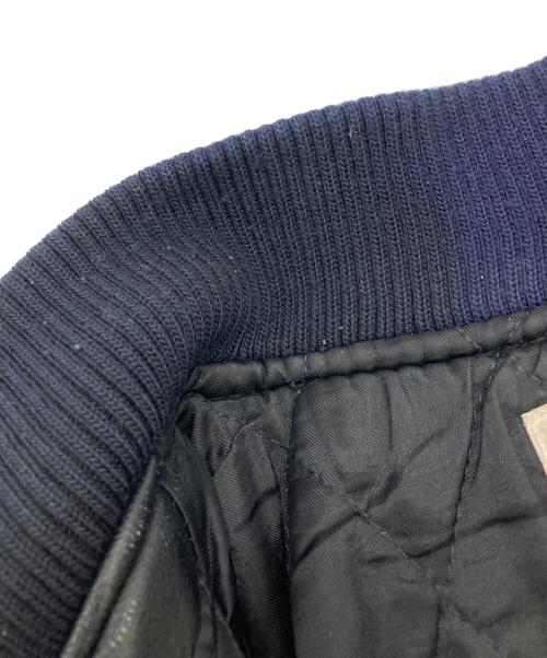 AVIREX（アヴィレックス）AVIREX (アヴィレックス) オールレザーVARSITYジャケット ブラック サイズ:Lの古着・服飾アイテム