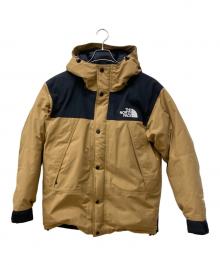 THE NORTH FACE（ザ ノース フェイス）の古着「マウンテンダウンジャケット」｜ブラウン×ブラック