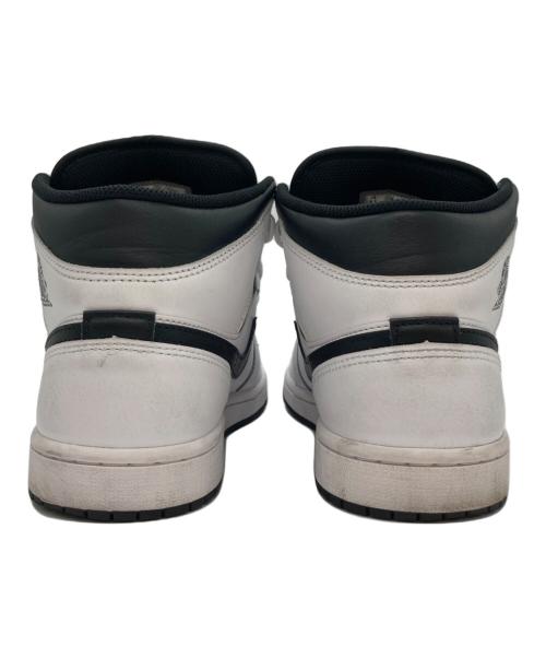 NIKE（ナイキ）NIKE (ナイキ) Air Jordan 1 Mid/ハイカットスニーカー ホワイト サイズ:26.5の古着・服飾アイテム