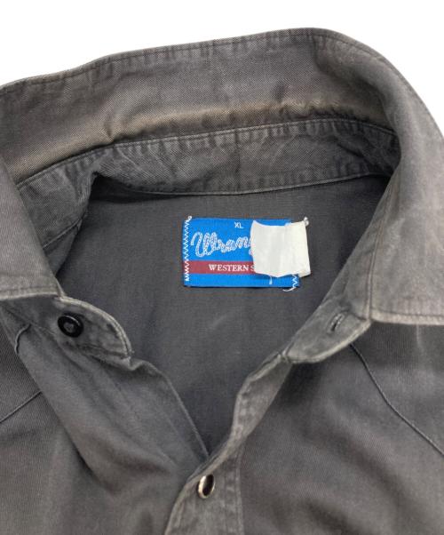 Wrangler（ラングラー）Wrangler (ラングラー) ウエスタンシャツ グレー サイズ:XLの古着・服飾アイテム