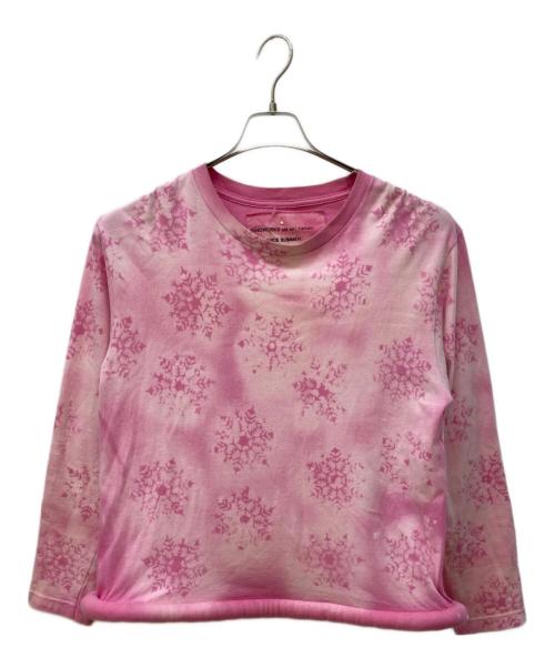 Dinoworks（ディノワークス）dinoworks (ディノワークス) ロングスリーブカットソー ピンク サイズ:不明の古着・服飾アイテム