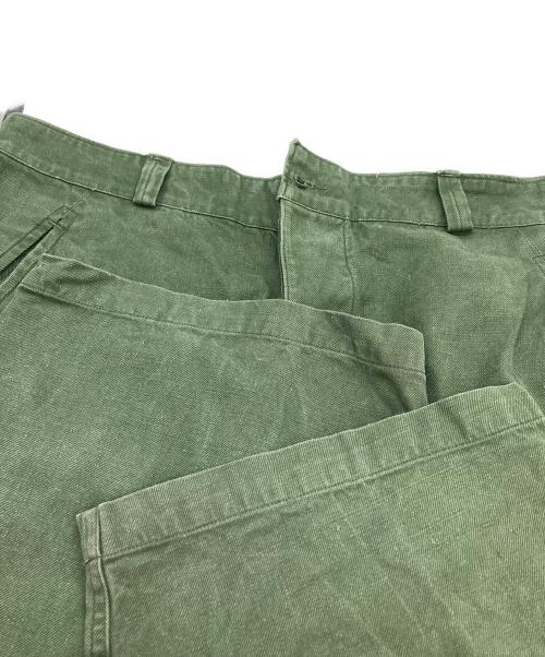 USED（ユーズド）USED (ユーズド) 染めM-47カーゴパンツ グリーン サイズ:不明の古着・服飾アイテム