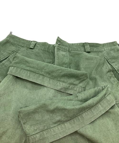 USED（ユーズド）USED (ユーズド) 染めM-47カーゴパンツ グリーン サイズ:不明の古着・服飾アイテム