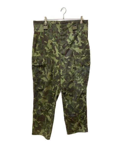 USED（ユーズド）USED (ユーズド) カモ柄カーゴパンツ グリーン サイズ:表記なしの古着・服飾アイテム