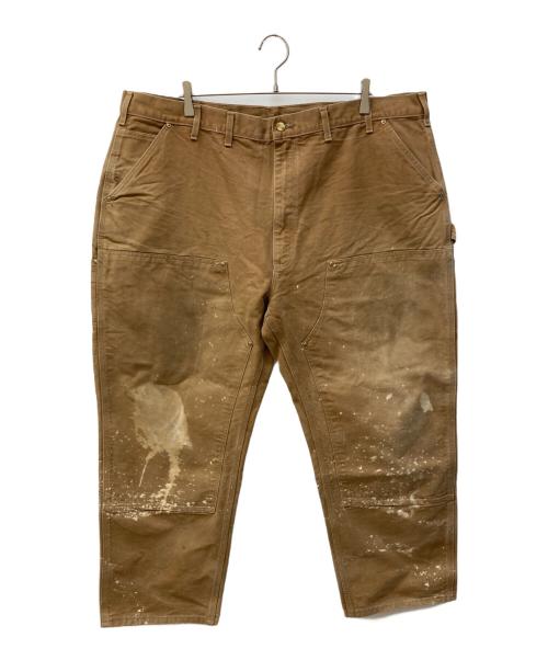 CarHartt（カーハート）CarHartt (カーハート) ダックダブルニーパンツ ブラウン サイズ:W46×L30の古着・服飾アイテム