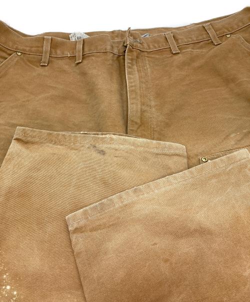 CarHartt（カーハート）CarHartt (カーハート) ダックダブルニーパンツ ブラウン サイズ:W46×L30の古着・服飾アイテム