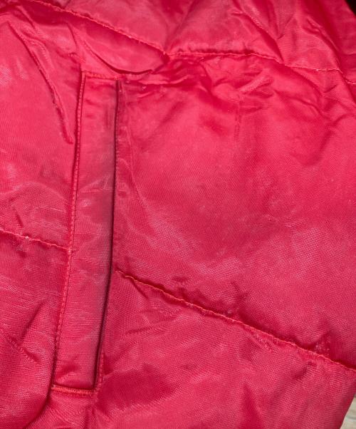 SUPREME（シュプリーム）Supreme (シュプリーム) script varsity puffy jacket/ナイロンスタジャン レッド サイズ:XLの古着・服飾アイテム