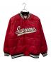 Supreme（シュプリーム）の古着「script varsity puffy jacket/ナイロンスタジャン」｜レッド