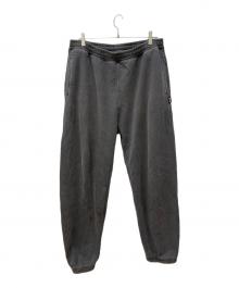 stussy（ステューシー）の古着「スウェットパンツ/Pigment Dyed Fleece Pant」｜ブラック