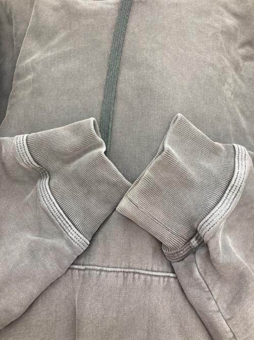 stussy（ステューシー）stussy (ステューシー) PIGMENT DYED FLEECE HOODIE/プルオーバーパーカー ブラック サイズ:XLの古着・服飾アイテム