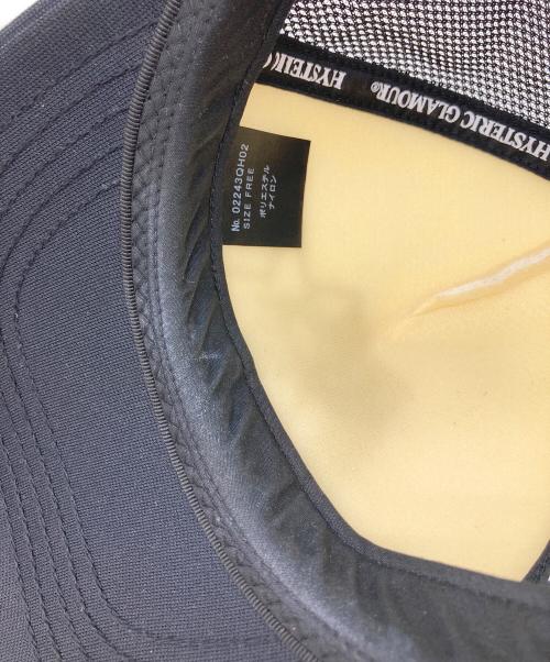 Hysteric Glamour（ヒステリックグラマー）Hysteric Glamour (ヒステリックグラマー) キャップ/STAR EVIL メッシュキャップ ブラックの古着・服飾アイテム