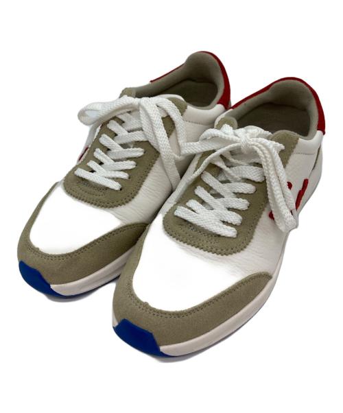 Sangacio（サンガッチョ）SANGACIO (サンガッチョ) ローカットスニーカー ホワイト サイズ:23.5の古着・服飾アイテム