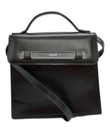 BALLY（バリー）の古着「レザーハンドバッグ」｜ブラック