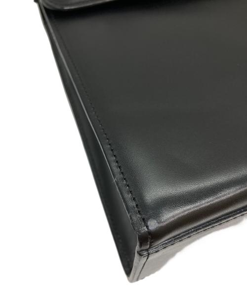 BALLY（バリー）BALLY (バリー) レザーハンドバッグ ブラックの古着・服飾アイテム