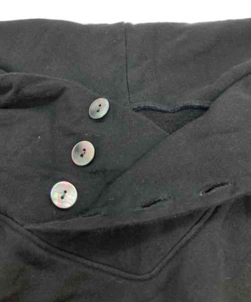 ao daikanyama（アオ 代官山）ao daikanyama (アオ 代官山) HIJILI シルクブレンドフーデッドワンピース ブラック サイズ:Fの古着・服飾アイテム