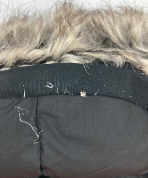 THE NORTH FACE（ザ ノース フェイス）THE NORTH FACE (ザ ノース フェイス) ファーフーデッドダウンコート ブラック サイズ:Sの古着・服飾アイテム