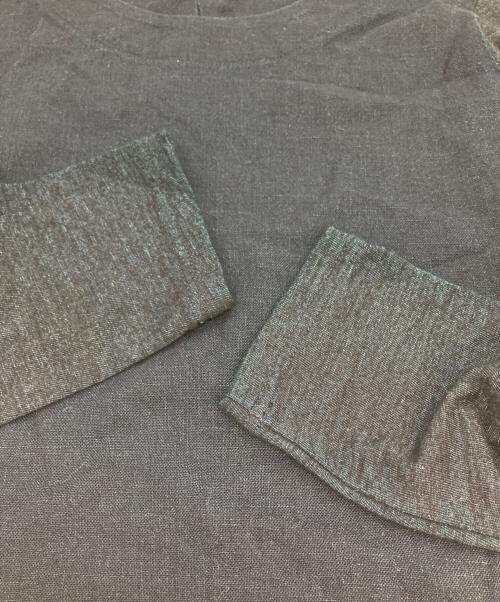 Pal'las Palace（パラスパレス）PAL'LAS PALACE (パラスパレス) インディゴ染め天竺ワンピース ネイビー サイズ:Lの古着・服飾アイテム