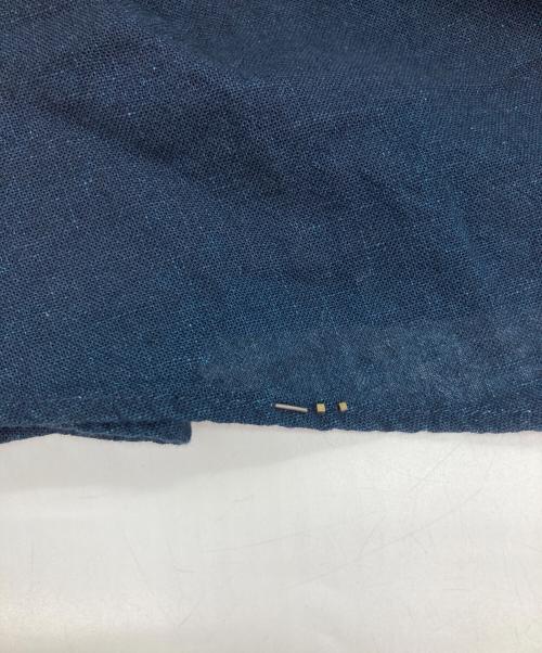 Pal'las Palace（パラスパレス）PAL'LAS PALACE (パラスパレス) インディゴ染め天竺ワンピース ネイビー サイズ:Lの古着・服飾アイテム