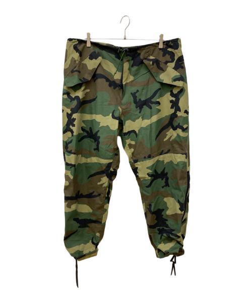 US ARMY（ユーエスアーミー）US ARMY (ユーエスアーミー) ECWCS スモーカモオーバーパンツ グリーン サイズ:L-REGULARの古着・服飾アイテム