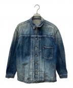 STAMMBAUMシュタンバウム）の古着「OVERSIZE DENIM JACKET/デニムジャケット」｜インディゴ