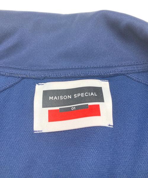 MAISON SPECIAL（メゾンスペシャル）MAISON SPECIAL (メゾンスペシャル) Prime-Over Crochet Line Track Jacket/トラックジャケット ネイビー サイズ:1の古着・服飾アイテム