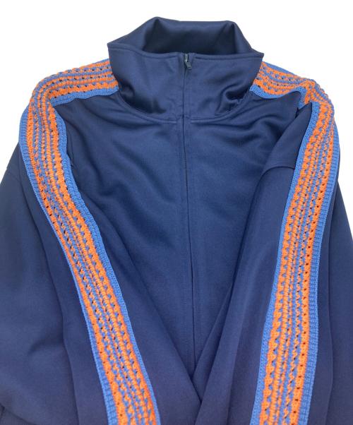 MAISON SPECIAL（メゾンスペシャル）MAISON SPECIAL (メゾンスペシャル) Prime-Over Crochet Line Track Jacket/トラックジャケット ネイビー サイズ:1の古着・服飾アイテム