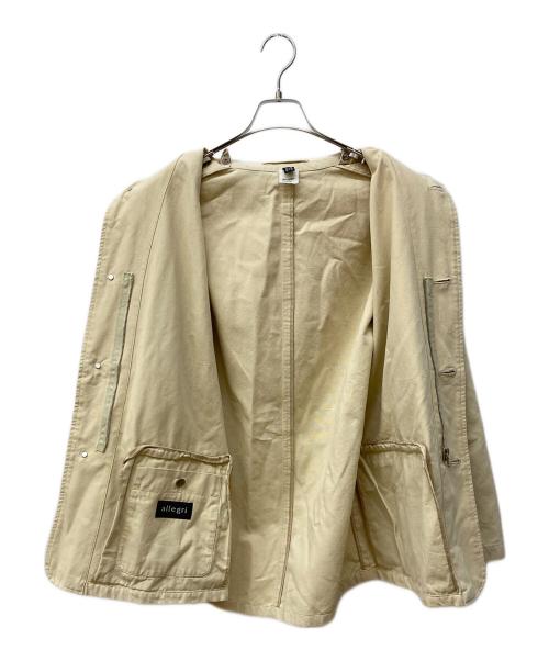 allegri（アレグリ）allegri (アレグリ) カバーオール ベージュ サイズ:-の古着・服飾アイテム