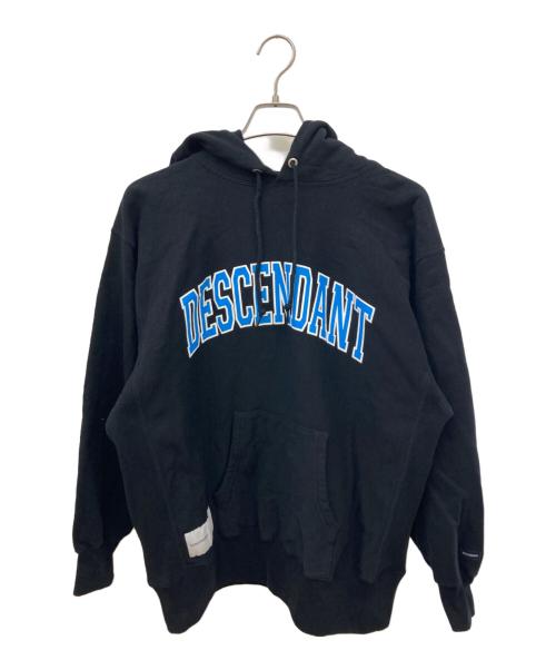 DESCENDANT（ディセンダント）DESCENDANT (ディセンダント) アーチロゴパーカー ブラック サイズ:Sの古着・服飾アイテム