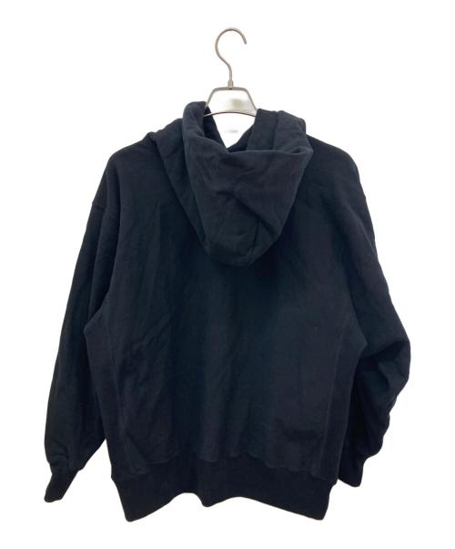 DESCENDANT（ディセンダント）DESCENDANT (ディセンダント) アーチロゴパーカー ブラック サイズ:Sの古着・服飾アイテム